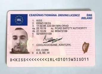 buy Ireland driver's license, driver's license B, cost of driver's license, Ireland driver's license,
